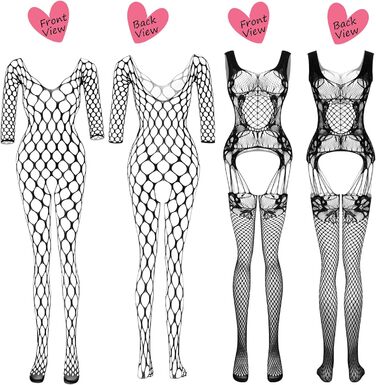 Чорна мереживна піжама з мереживом та шкарпетками для романтичних побачень (12 шт.)