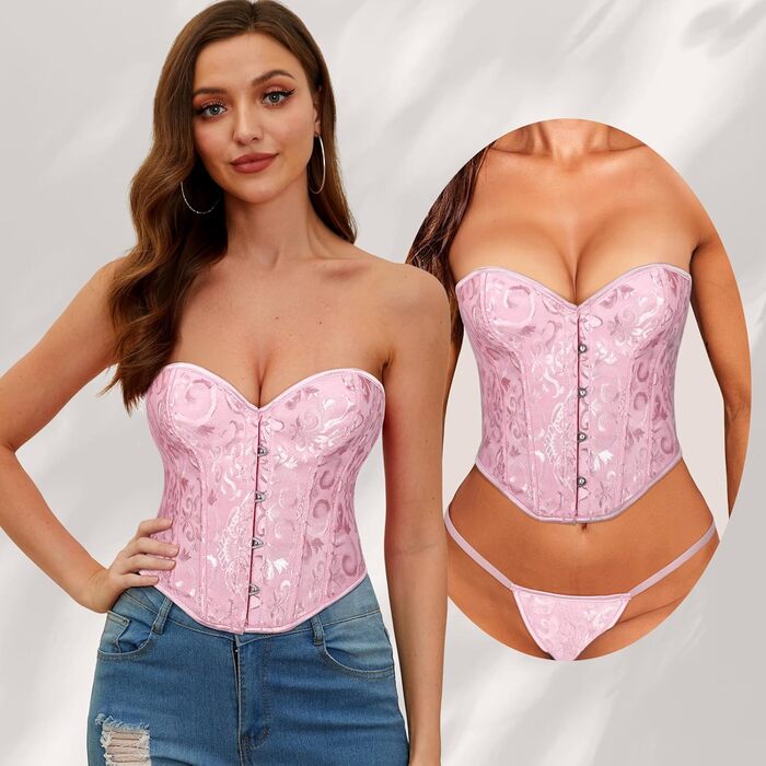 Жіночий топ VONMELLI Butier Korett - рожевий, розмір M