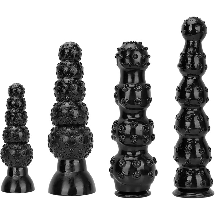 Анальний плаг XXL з сильним присоском для жінок - BDSM іграшки для стимуляції G-точки та анусу