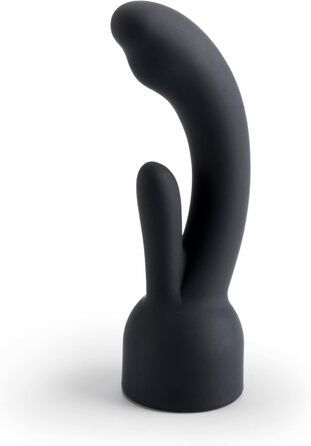 Насадка Doxy Rabbit для G-точки, чорний колір, 400 г