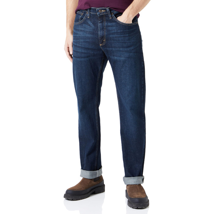 Чоловічі джинси Wrangler Regular Fit Regular - середня посадка, колір Blackened Indigo (чорний), розмір 40W/34L