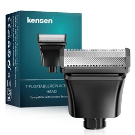 Тример для інтимних зон чоловічий Kensen 2 в 1, водонепроникна електробритва для тіла (груди, пахви, ноги), зарядка Type-C, для вологого та сухого гоління, колір Антрацит