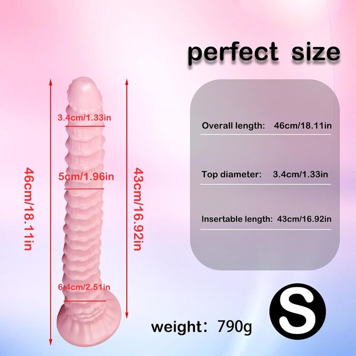 Аналізатор жіночого тіла Yasexx Super Long 46 см: вібратор, масажер простати, стимулятор G-точки