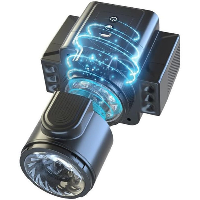 Пристрій для фітнес-тренувань для чоловіків у формі камери, телескопічна конструкція з багаточастотною системою