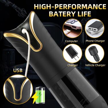 Автоматичний мастурбатор для чоловіків з 4 телескопічними режимами. Іграшка для дорослих, мастурбатор, секс-іграшка для чоловіків