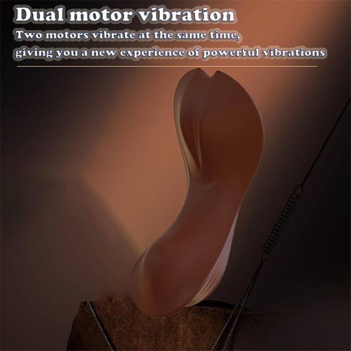 Вібратор Butterfly для жінок та пар, 10 режимів, тихий та потужний, з пультом керування через додаток, рожевий