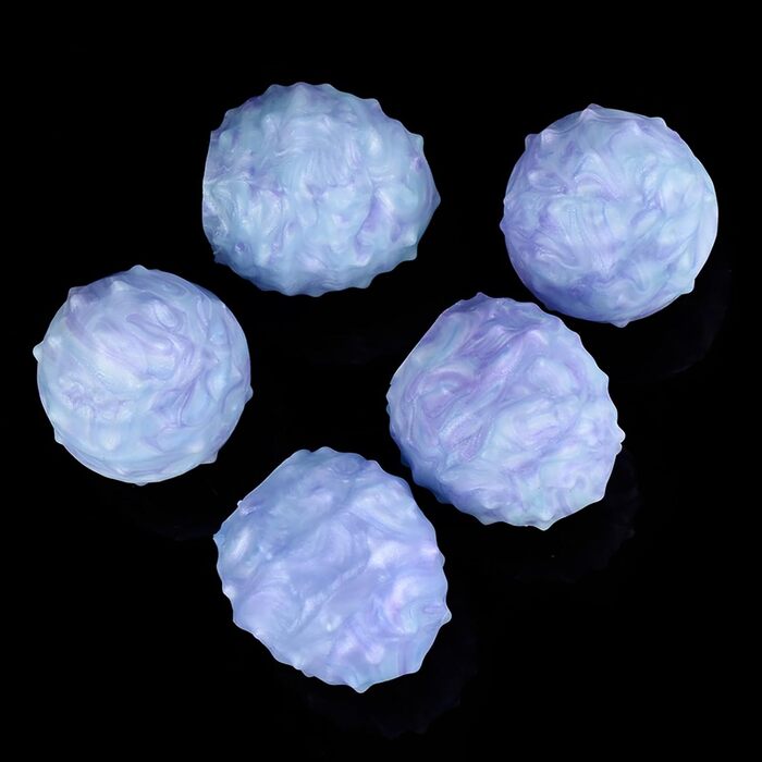 Анальні кульки з рідкого платиновиго силікону HXLXW для стимуляції G-точки, розширювач анусу (5 шт.)