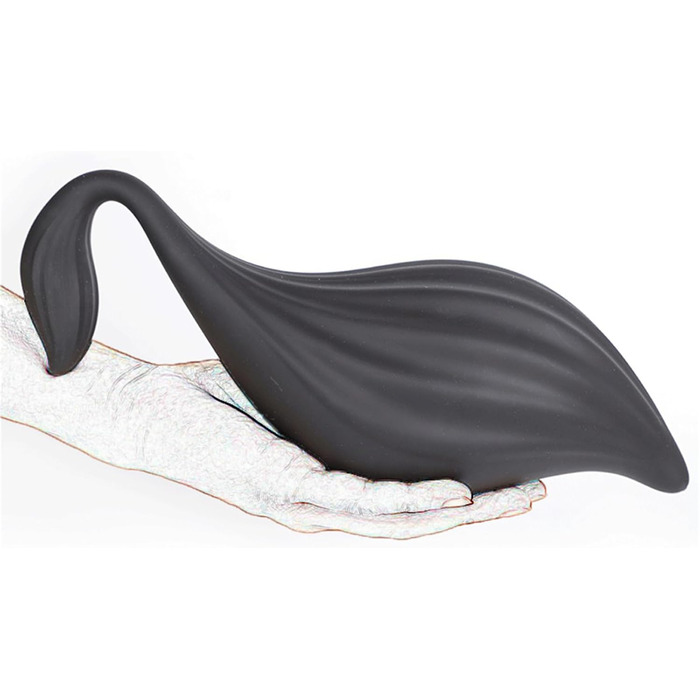 Анальний масажер Axcroo Riesige - великий силіконовий дилда для простати, золото XXL, для чоловіків та жінок