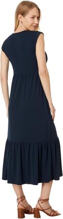 Сукня смугаста жіноча Tommy Hilfiger міді, 4 шт. Sky Captain/Ебен (S)