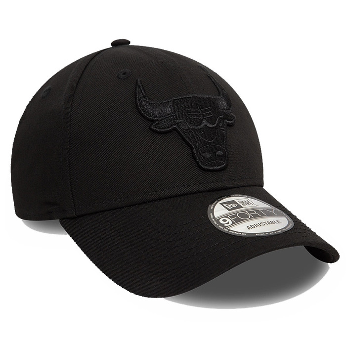 Кепка New Era Chicago Bulls NBA 9FORTY, чорна