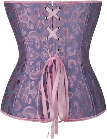 Корсаж CSKJ для жінок: корсет, топ, готика, вінтаж, принцеса, повний бюст, зручний, корсетна білизна, корсет, костюм вампіра, стимпанк, піратський костюм, весільна білизна, карнавал, свято. Колір: білий (доступні також синій)