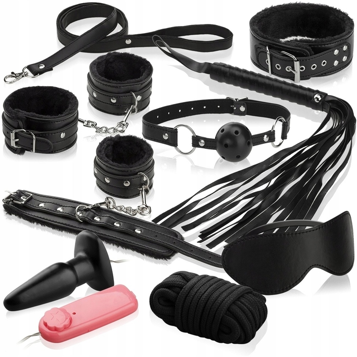 BDSM-набір Ero-Bull, рожевий, 7 елементів