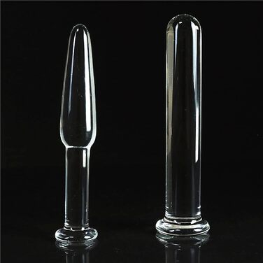 Набір скляних дилда: 5 шт. для анального секса, стимуляція G-точки, SM-іграшки для чоловіків та жінок