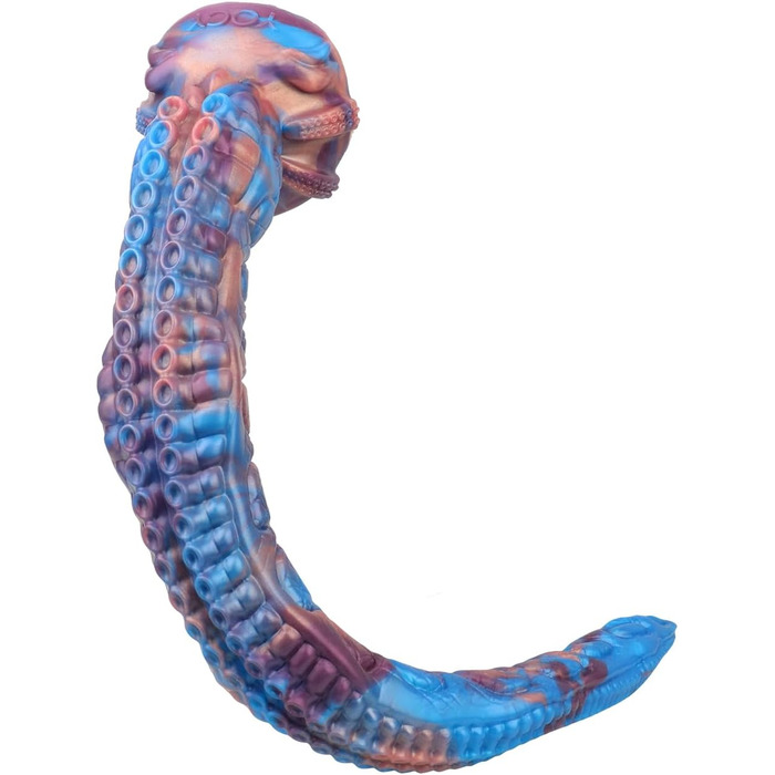 Анальний стимулятор-аналог Kraken, силікон, великий розмір, 63.5 см, для дорослих, унісекс