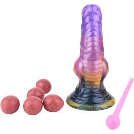 Анальний дилдо Axcroo з 5 кульками, анальний яйце, дилататор ануса, іграшка для дорослих