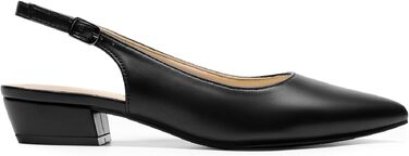 Жіночі класичні туфлі-човники Dream Pairs, закритий носок, чорні, розмір 40 EU