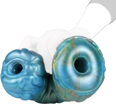 Іграшка для чоловіків Jixaxe Alien Monster - реалістична мастубаційна іграшка з вагінальним та анальним отвором