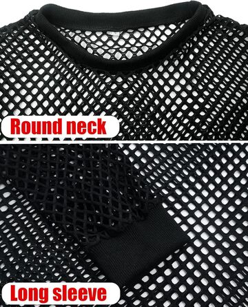 Чоловіча сітчаста сорочка/сітка, блискуче прозоре т-подібне мереживне сорочко з короткими рукавами, клубний стиль, літня мереживна кофта - XS-3XL, чорний S