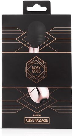 Масажер для тіла Rosy Gold Nouveau Mini Curve - компактний та зручний