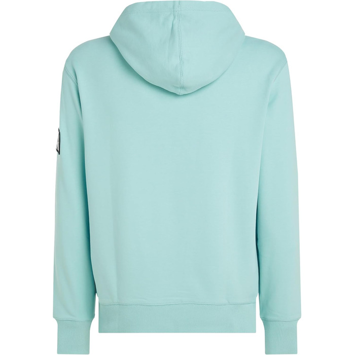 Чоловічий худі з капюшоном Calvin Klein Badge, колір Fresh Mint (м'ятний), розмір XS