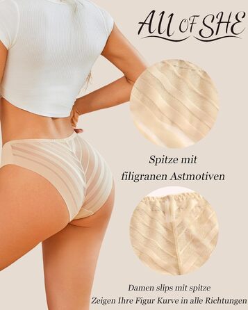 5 шт. комплект жіночих трусиків з мереживом, безшовні труси для жінок, сексуальна білизна, труси з мереживом, дихаюча білизна, S-XL, чорний/білий/кремовий/рожевий/темно-фіолетовий