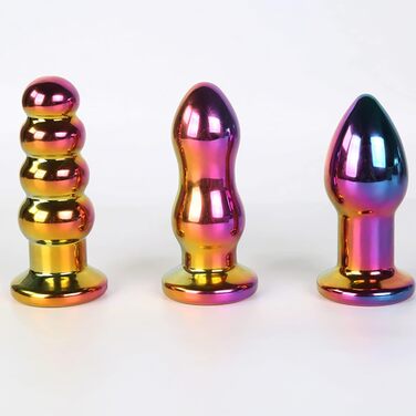 Електричний скляний анальний дildo з вібрацією ScreaAss: 3 стилі, 10 режимів, USB-зарядка