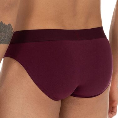 Труси чоловічі Bruno Banani 4 шт. Flowing - бавовна (XXL, чорний/темно-червоний)