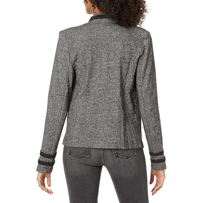 Жіноча класична куртка Tommy Hilfiger Open Front Band S, чорна (Multi)
