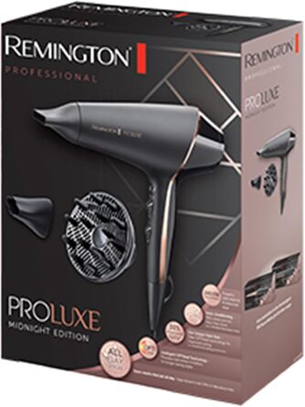 Випрямляч для волосся Remington PROluxe Midnight S9100B з керамічними пластинами 110 мм, цифровим дисплеєм та технологією OPTIheat (150-230°C)