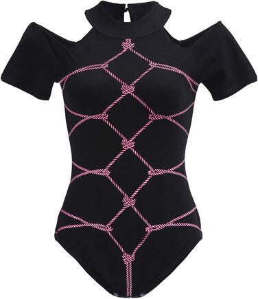 Дитячий боді-піжама Littleforbig All Tied Up чорного кольору, розмір M