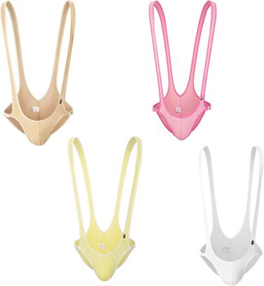 Комбінезон чоловічий Faringoto з високим гумовим поясом, дорослий, кольори: бежевий, білий, рожевий, жовтий