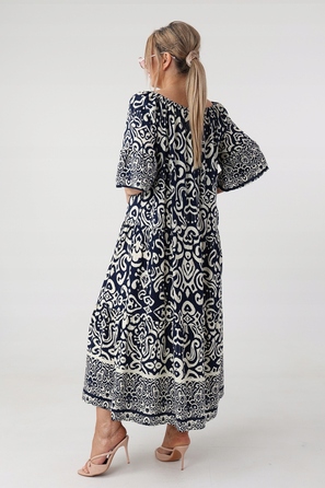 Сукня FEMIMODA в стилі бохо maxi для роботи, розмір 44/46
