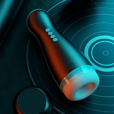 Електричний мастурбатор PINTLE з інтерактивним голосовим керуванням, вібрацією, насосом та підігрівом – стимулятор пеніса для чоловіків