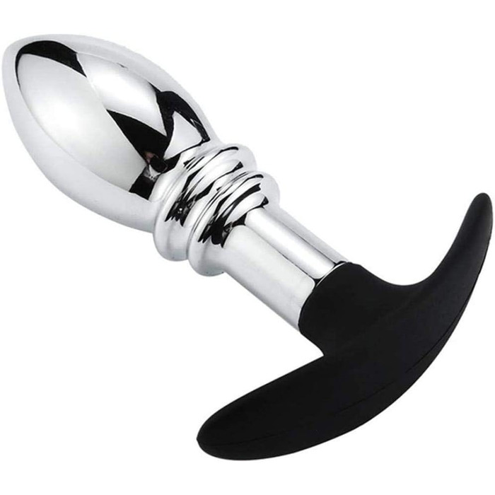 Анальний дildo з нержавіючої сталі для чоловіків та жінок. Іграшка для анального сексу, SM.