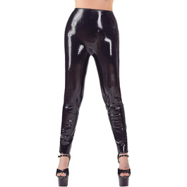 Чорні мереживні панчохи Late X, розмір L