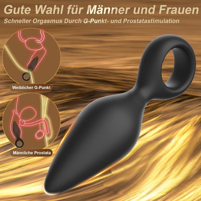 Анальний плагін набір 3 шт. для жінок та чоловіків, силіконовий, для початківців та досвідчених, секс-іграшка