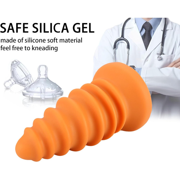 Анальний дилататор GeRRiT з 5 розмірами, з присоском. Масажер простати, анальні кулі, для чоловіків та жінок. Еротична іграшка для дорослих