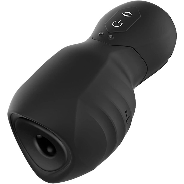 Вібратор для чоловіків, електричний мастурбатор: тренажер для пеніса, вібратор-мастурбатор, стимулятор пеніса (чорний)