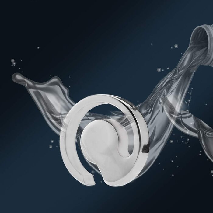 Кільце для статевого члена SXOVO з навантажувальним підвіском, для чоловіків, з нержавіючої сталі, для затримки еякуляції