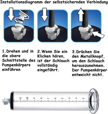 Вакуумний насос для збільшення статевого члена з манометром, аксесуар для чоловіків, преміум-якість, м'який та гнучкий (22.9*4.4 см)