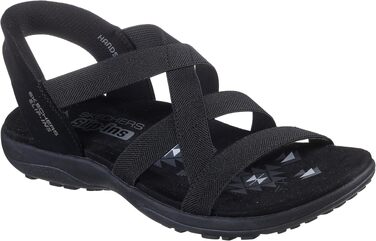 Жіночі сандалії Skechers Reggae Slim Stretch Flex Hands Free Slip-Ins, чорні, розмір 39 EU