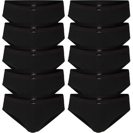 Труси чоловічі Götzburg без шва, бавовна, 10 шт. XXL, чорні