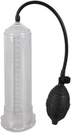 You2Toys Mister Boner: Вібруючий насос для потенції - Vibro-Penispumpe, з виносним яйцем та силіконовою манжетою, чорний/прозорий