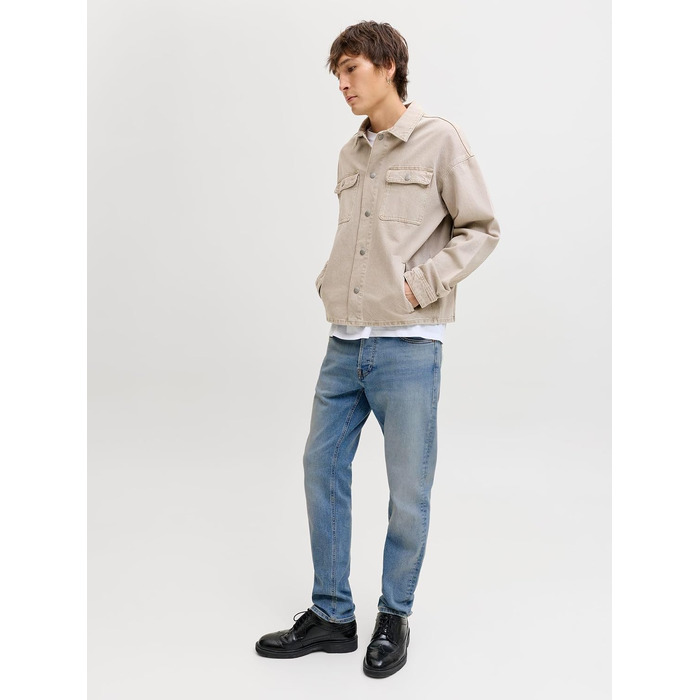 Чоловічі джинси Jack & Jones Jjimike Jjcooper St 335 Bf Tapered Fit, світло-блакитні, денім (31W / 32L)
