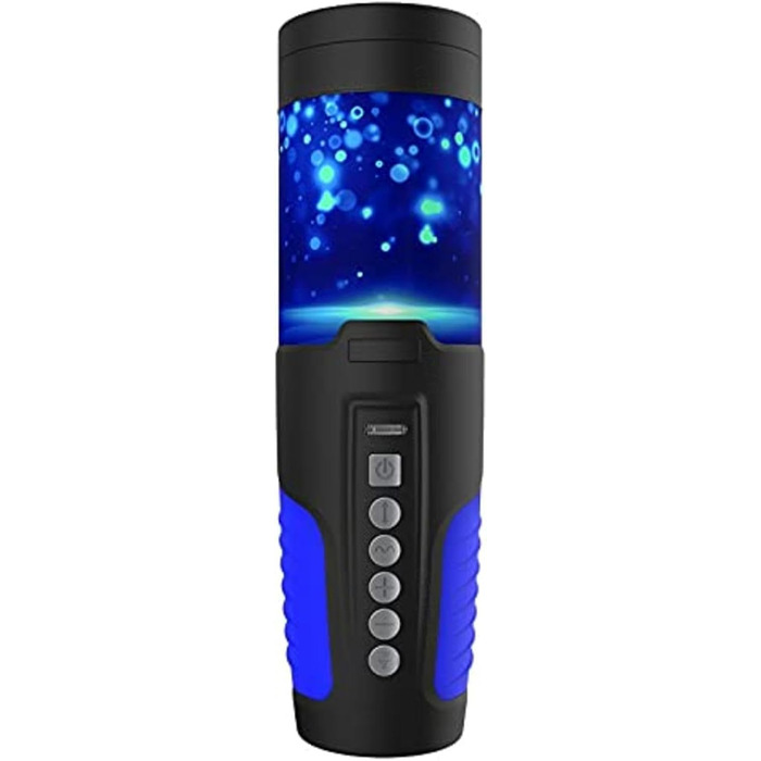 Електричний мастурбатор для чоловіків з телескопічною функцією та 4 швидкостями, 3D силіконова вагіна