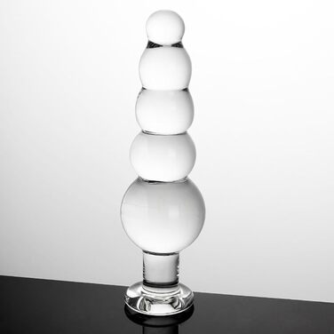 Анальні кулі 6 см зі скла для чоловіків XXL, анальна ланцюг, анальний плагін з 5 кульками, 21 см, прозорий кришталевий анальний дилда, мастурбатор, сексуальна іграшка для жінок, пар, преміум якість