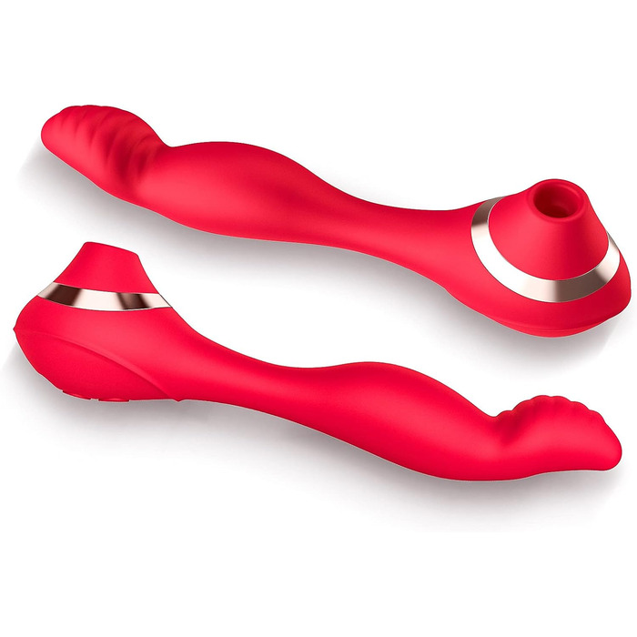 Вібратор для жінок 2-в-1 з масажером клітора та G-точкою, 10 режимів вібрації, JFRong