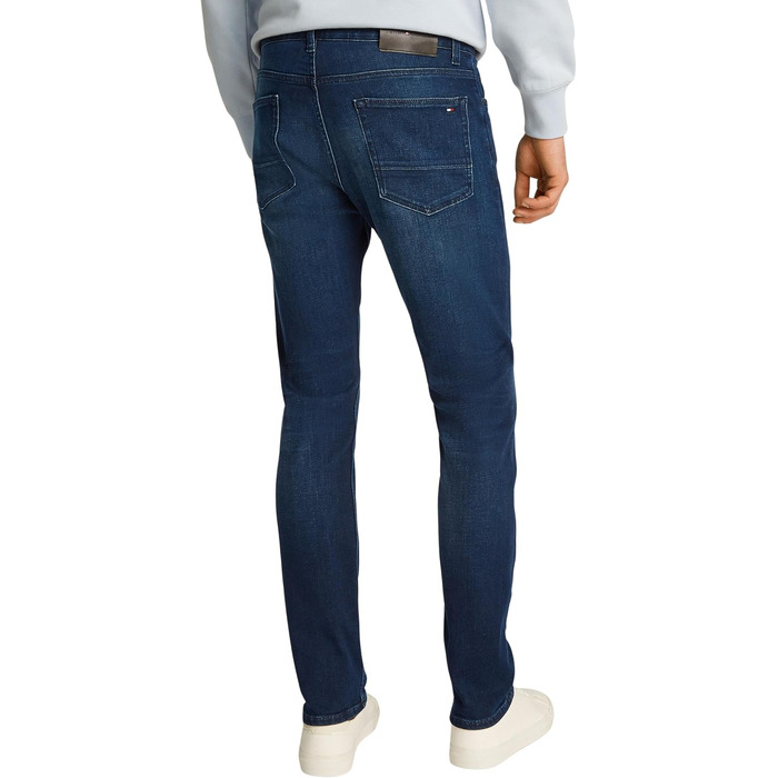 Чоловічі джинси Tommy Hilfiger Bleecker Flex Mohave Indigo Slim Fit, темно-сині