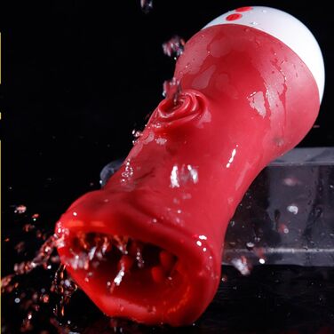 Вібратор для чоловіків, 6 режимів, реалістична вагіна, іграшка для дорослих