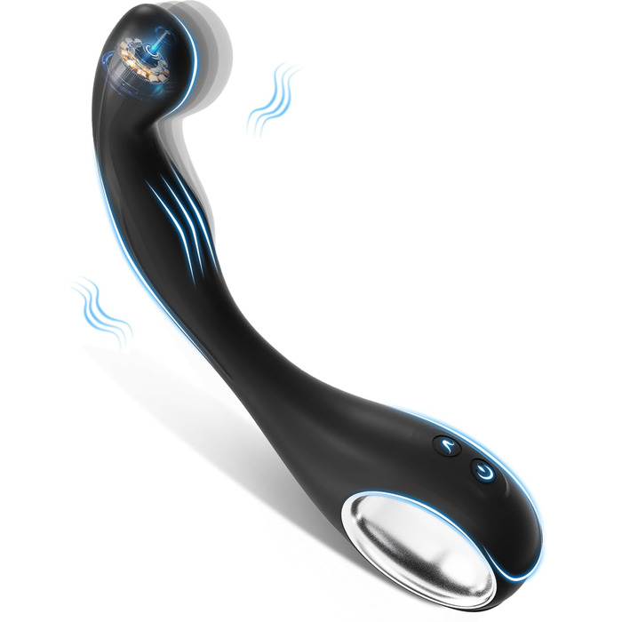 Вібратор анал для чоловіків та жінок з 10 режимами, комплект для сексуальних ігор, стимуляція простати